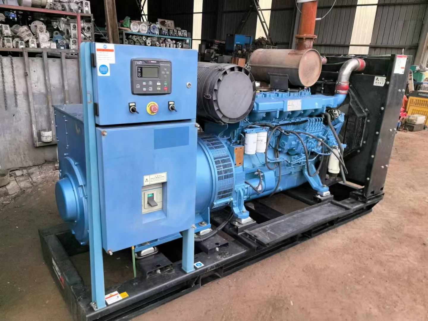 湖滨500kW 柴油发电机组可带动设备功率的计算公式是什么？