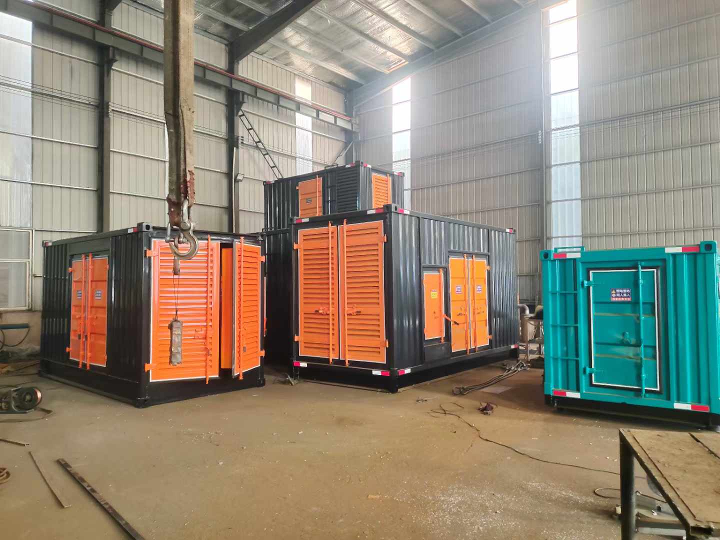 湖滨500kw柴油发电机组可以带动多少功率设备？